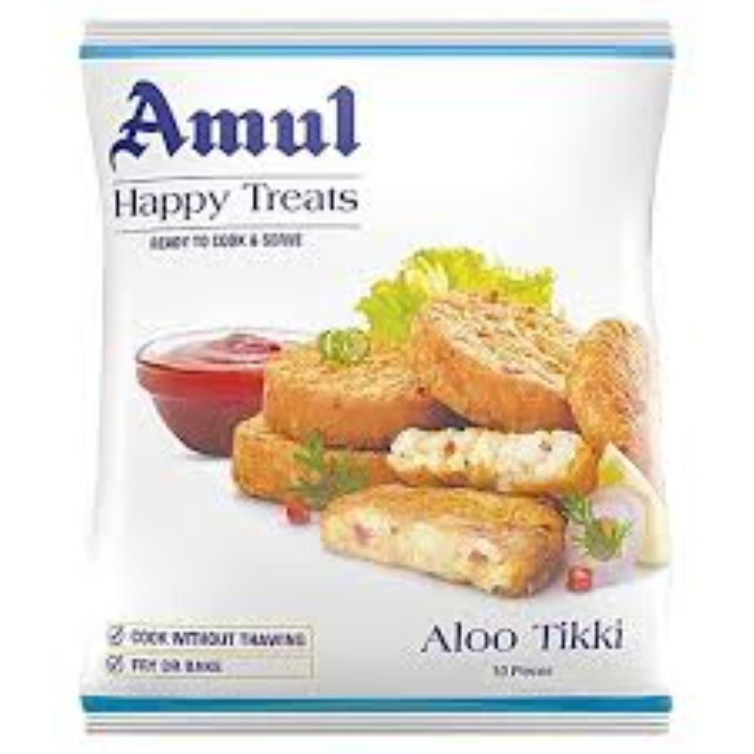 AMUL HAPPY TREATS ALOO TIKKI 400G